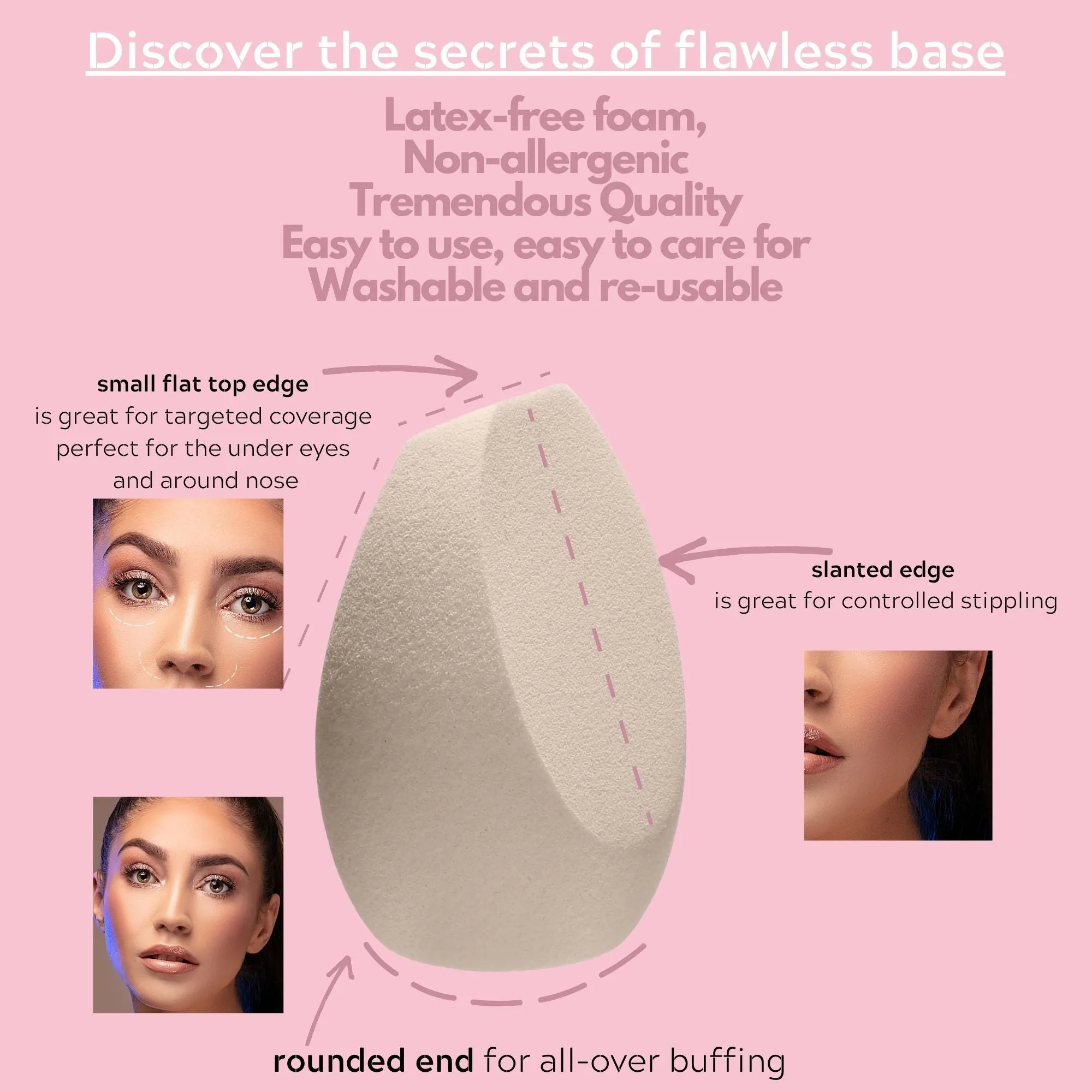 Makeup Blending Sponges - Trio