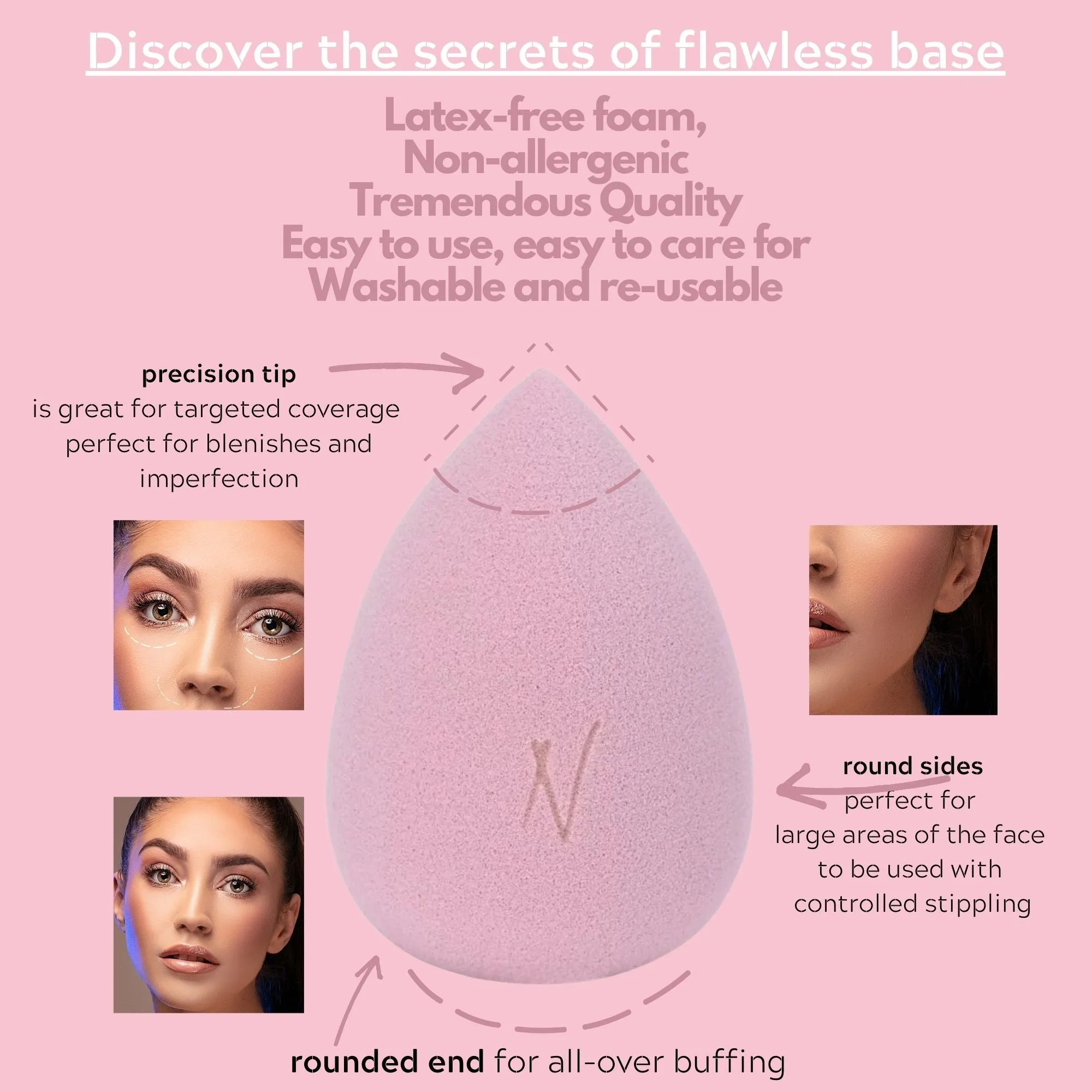 Makeup Blending Sponges - Trio