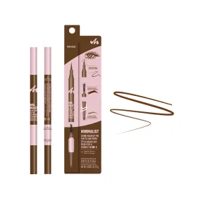 Minimalist 3-in-1 Makeup Pen for Eye and Brow (03 Medium Brown)