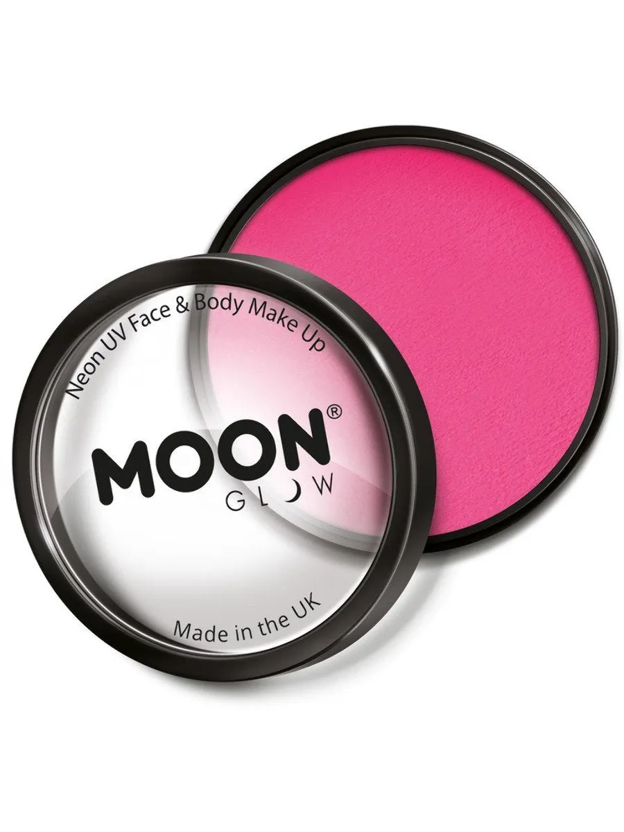 Moon Glow Pro Intense Neon UV Cake Pot - Red