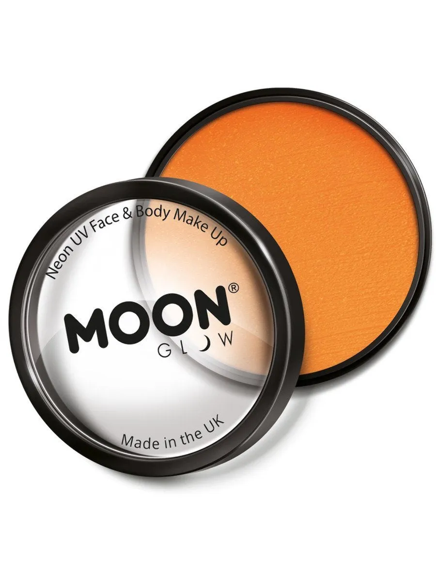 Moon Glow Pro Intense Neon UV Cake Pot - Red