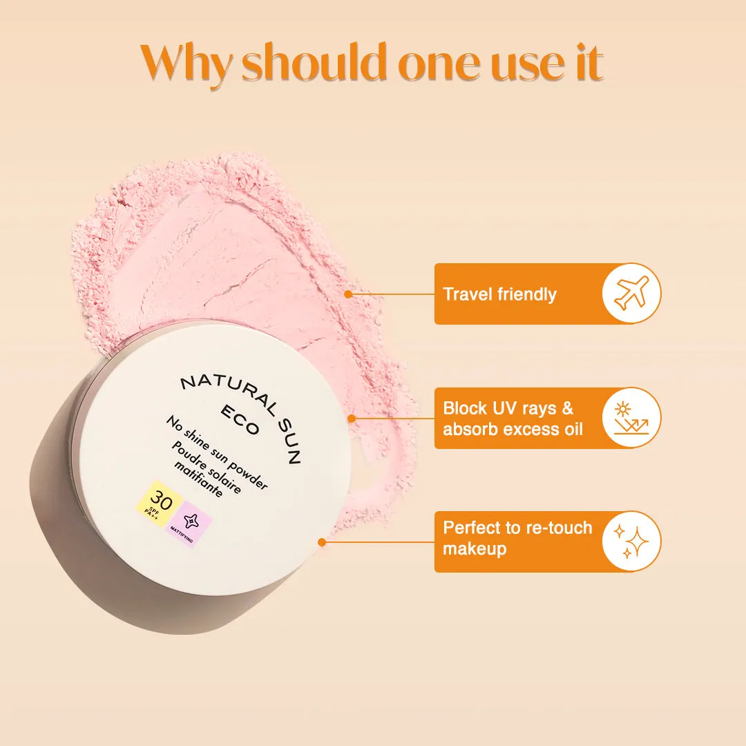 NaturalSun Eco No Shine Sun Powder