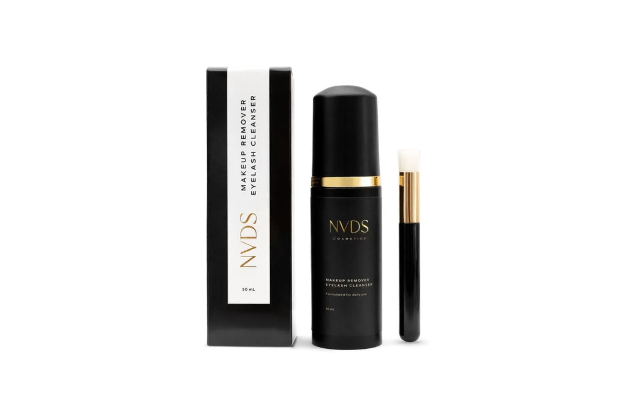 NVDS Eyelash Cleanser and Makeup Remover - Gentle and Effective