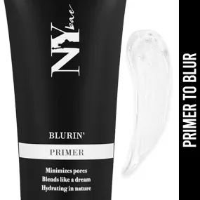 NY Bae Blurin' Primer |Face Primer|Blurs Out Pores & Fine Lines| Enriched With Vitamin E| Radiant Glow| All Skin Types| Matte (15 gm)