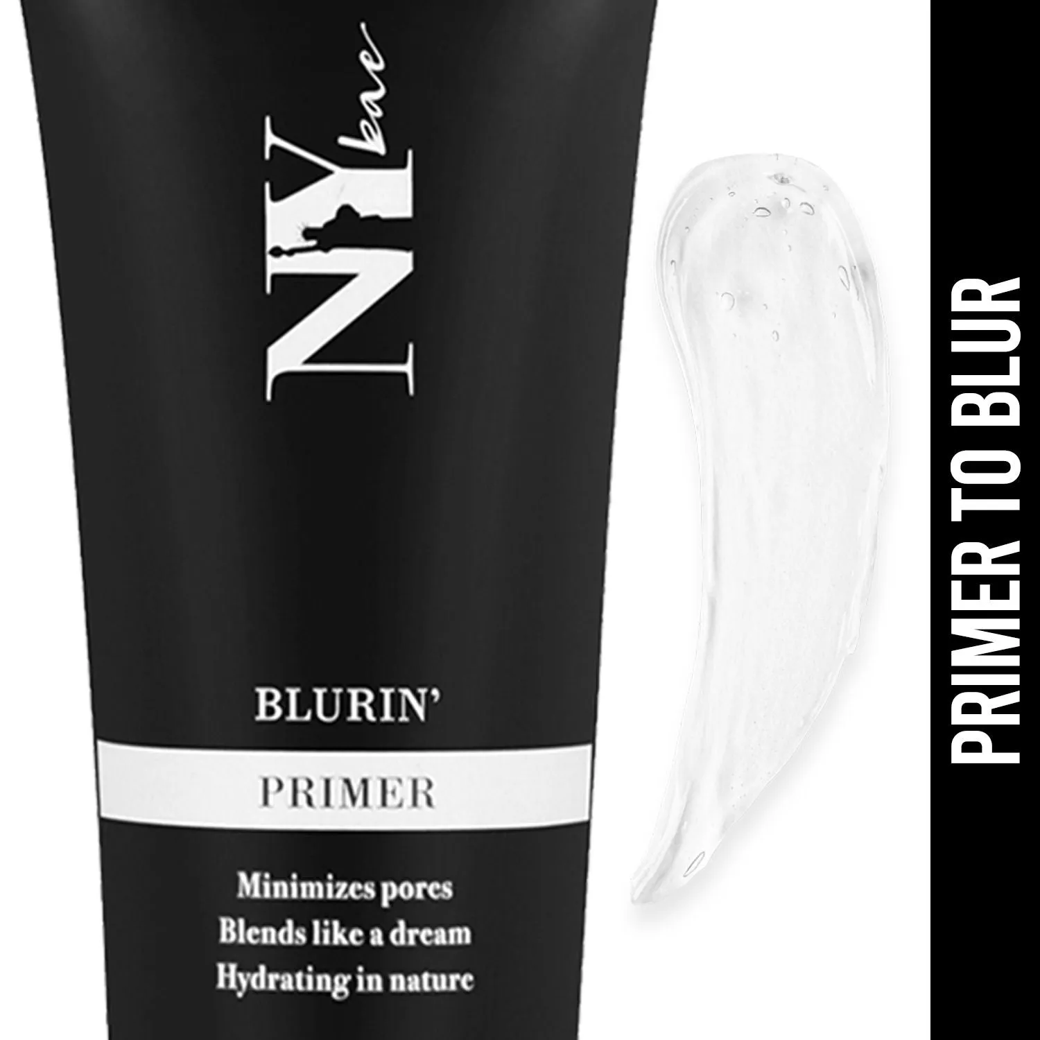 NY Bae Blurin' Primer |Face Primer|Blurs Out Pores & Fine Lines| Enriched With Vitamin E| Radiant Glow| All Skin Types| Matte (15 gm)