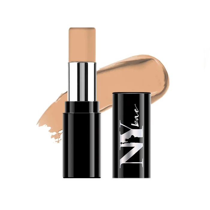 NY Bae Castor Oil Infused Foundation Concealer Colour Corrector Stick, For Fair Skin, Hiding in City Hall - The Soft Beige Secret Treasures 6 (4.8 g)