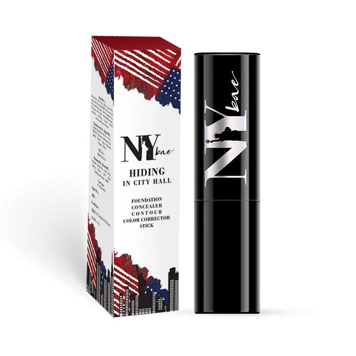 NY Bae Castor Oil Infused Foundation Concealer Colour Corrector Stick, For Fair Skin, Hiding in City Hall - The Soft Beige Secret Treasures 6 (4.8 g)