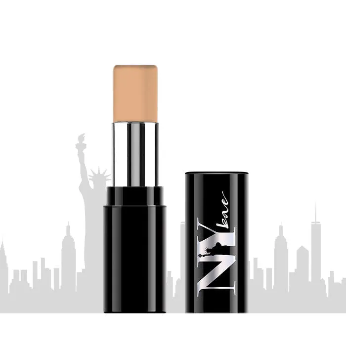 NY Bae Castor Oil Infused Foundation Concealer Colour Corrector Stick, For Fair Skin, Hiding in City Hall - The Soft Beige Secret Treasures 6 (4.8 g)
