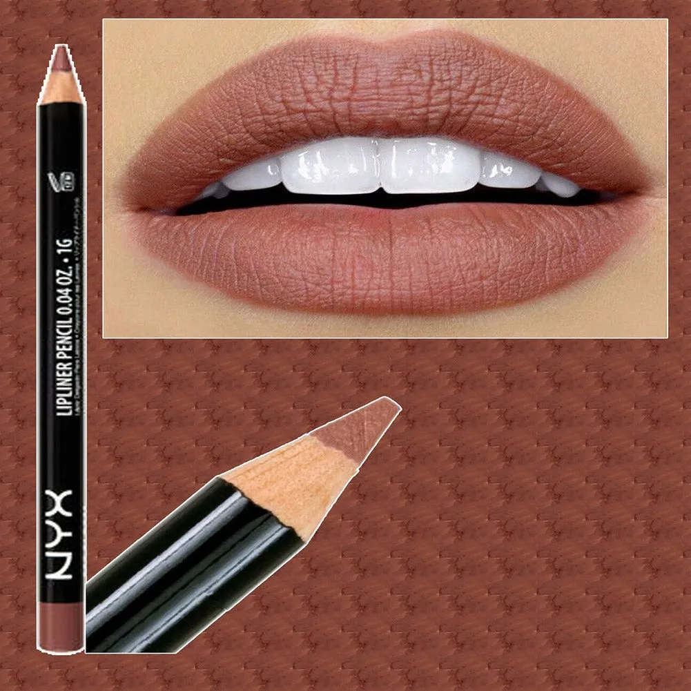 NYX PROFESSIONAL MAKEUP Slim Lip Pencil Long-Lasting Creamy Lip Liner Pencil