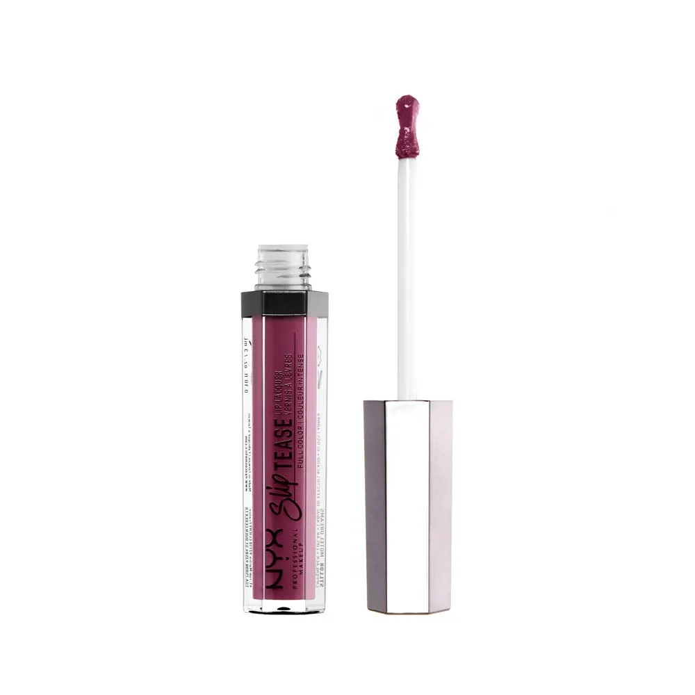 NYX Slip Tease Lip Lacquer Full Color Couler Intense