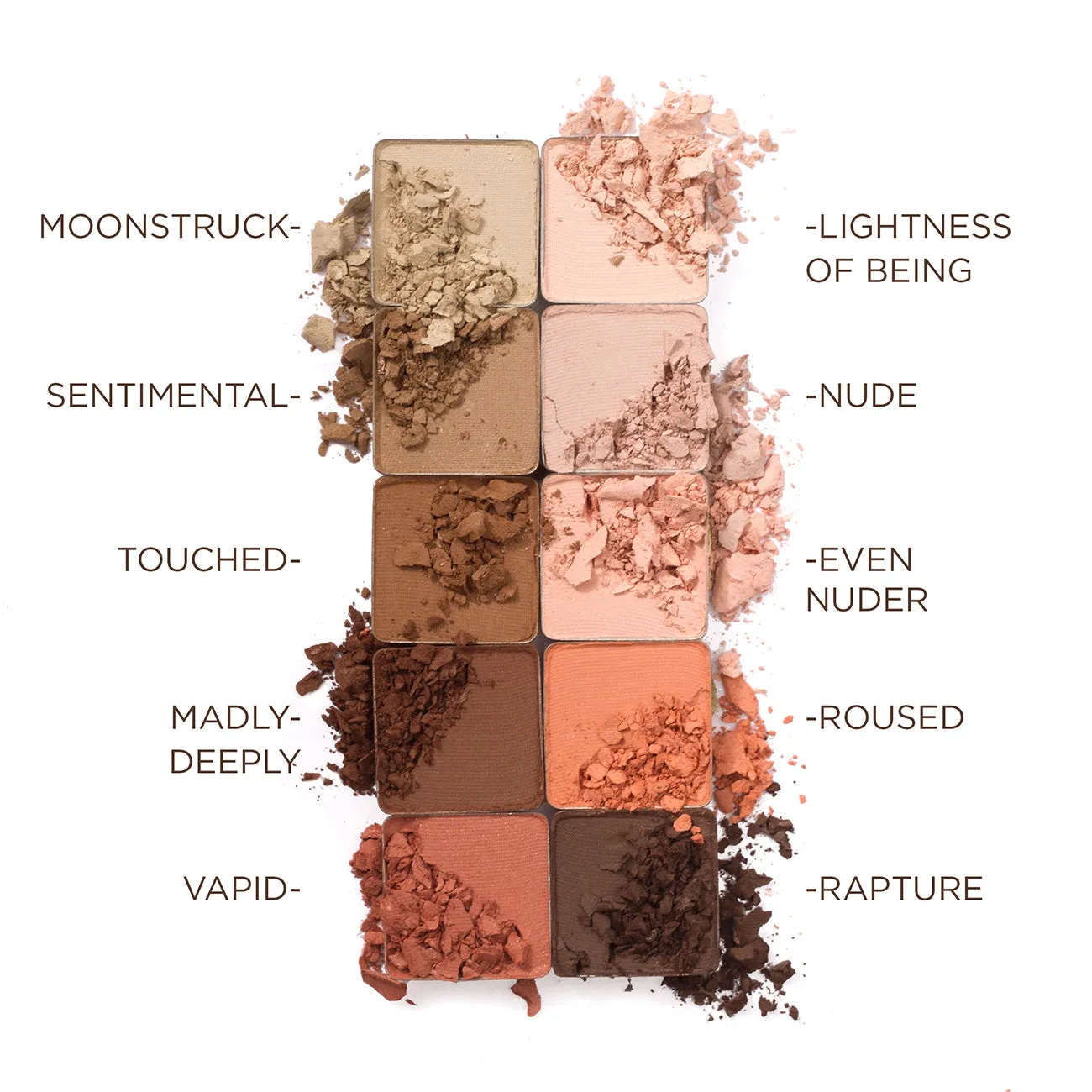 Pink Nudes Mineral Eyeshadows