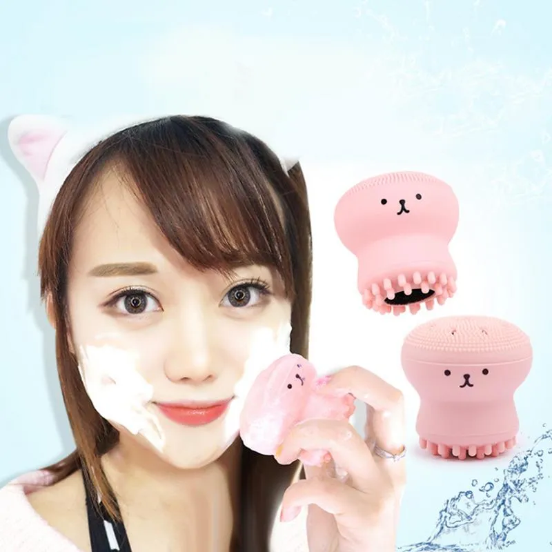 Pink Silicone Brush