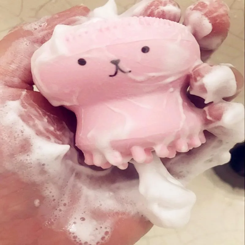 Pink Silicone Brush
