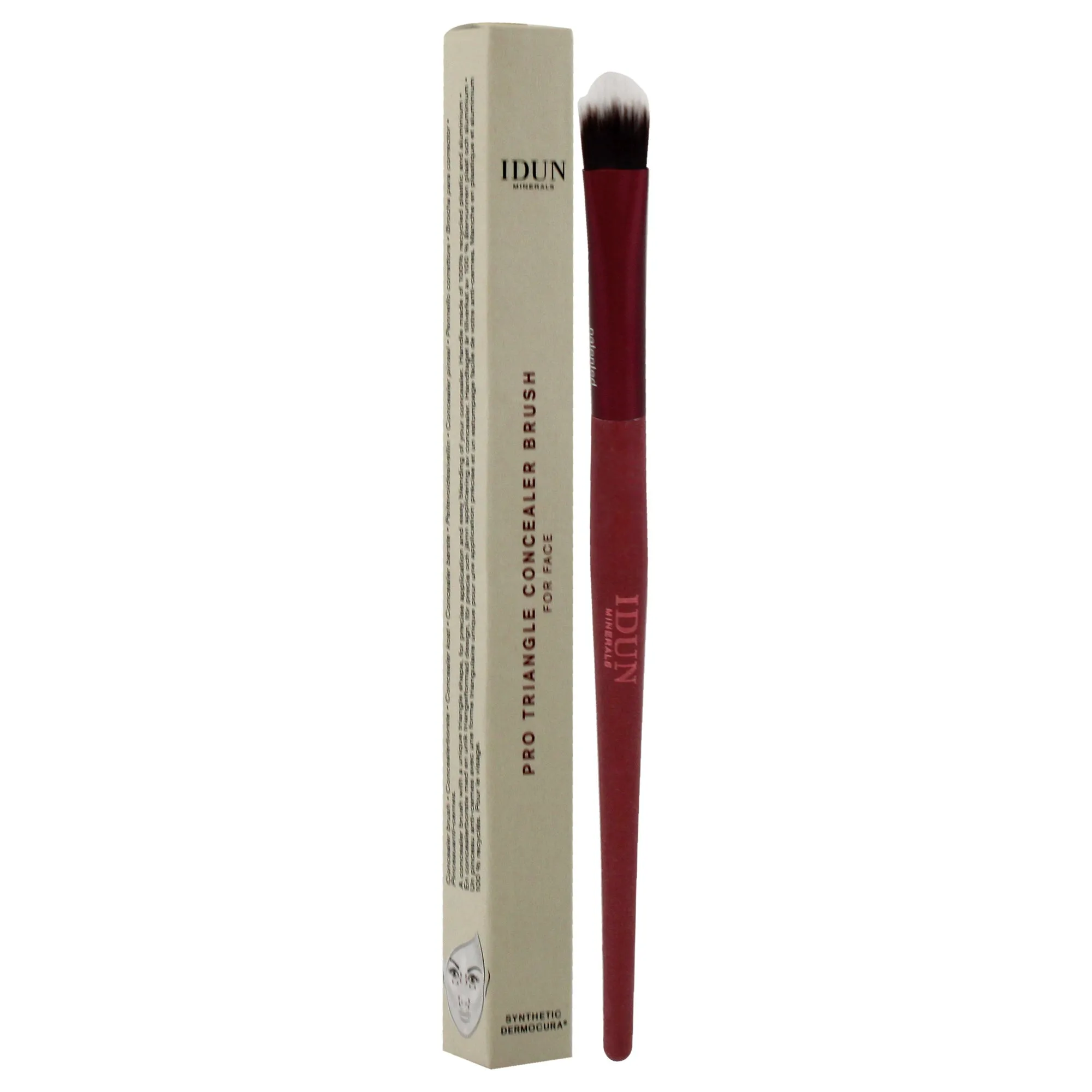 Pro Triangle Concealer Brush - 0.24 by Idun Minerals for Women - 1 Pc Brush