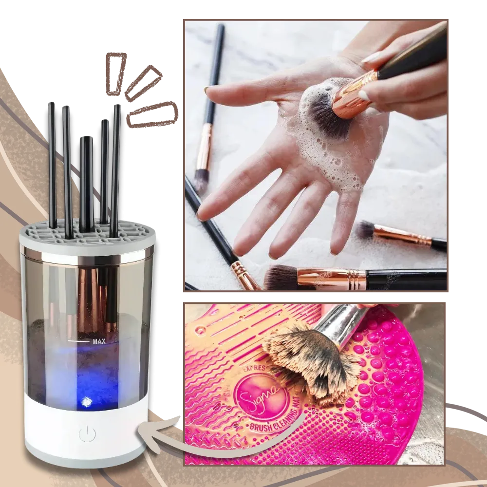 Quick Rechargeable Electric Brush Cleaner