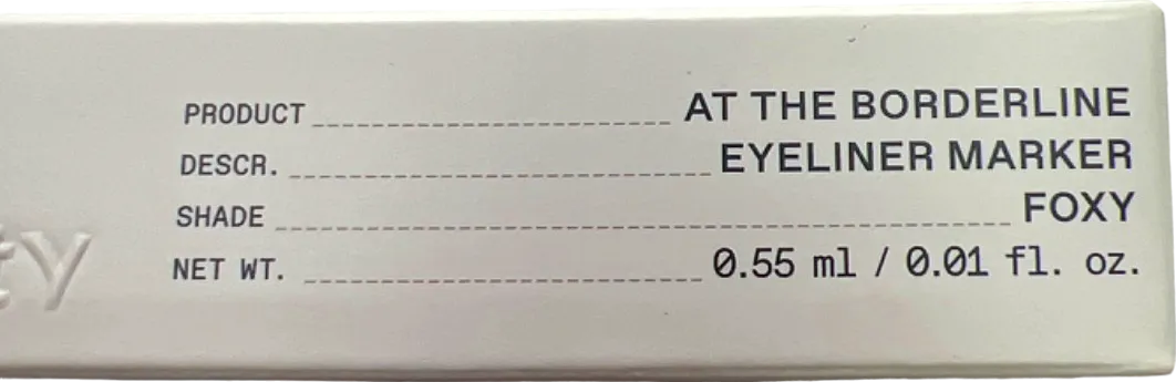 r.e.m. beauty At The Borderline Eyeliner Marker Foxy 0.55ml