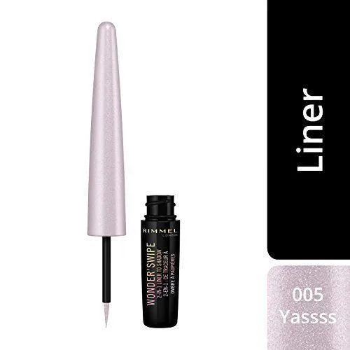 RIMMEL LONDON Wonder Swipe 2in1 Glitter Eyeliner To Eyeshadow 005 YASSSS