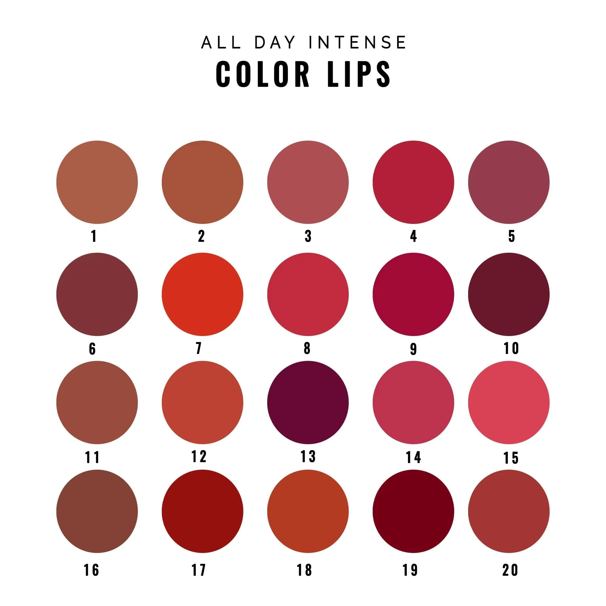 Rivaj UK Cosmetics All Day Intense Color Lip Gloss Color #18