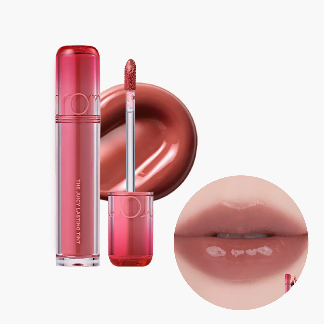 rom&nd The Juicy Lasting Tint (23 colors); 0.12oz/3.5g