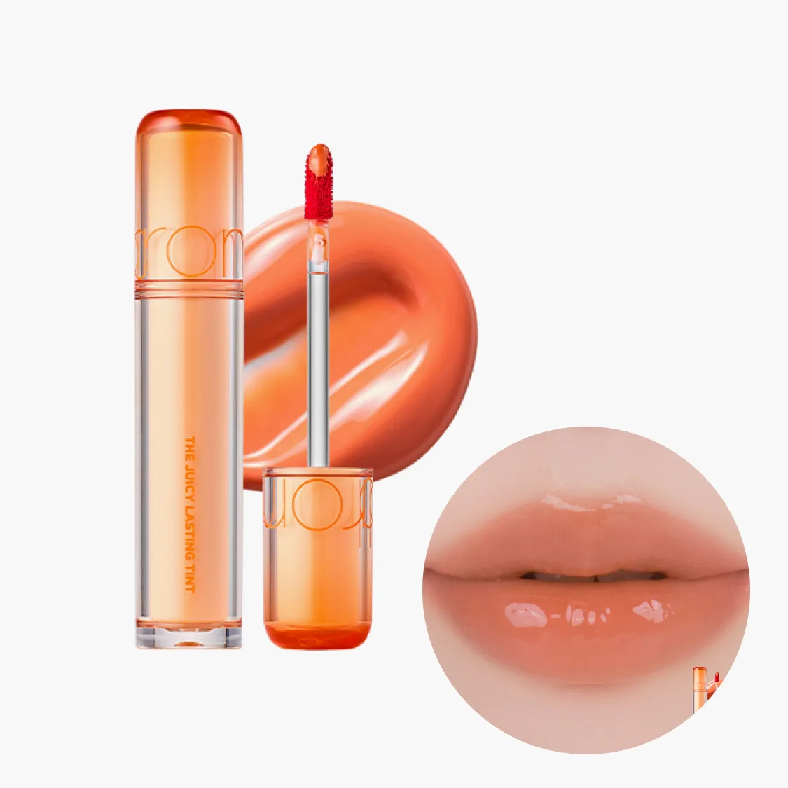 rom&nd The Juicy Lasting Tint (23 colors); 0.12oz/3.5g