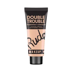 RUDE Double Trouble Foundation   Concealer