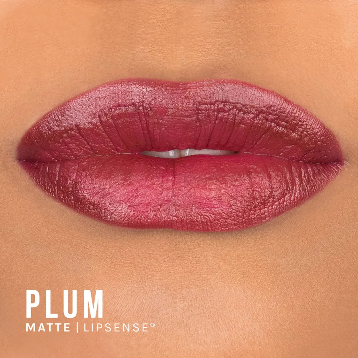 SeneGence LipSense Liquid Lip Color - Waterproof Makeup, Longwear, Smudge Proof Color - Plum - 0.25 fl oz