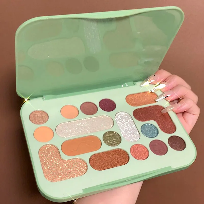 Seventeen color keyboard eye shadow MK0048