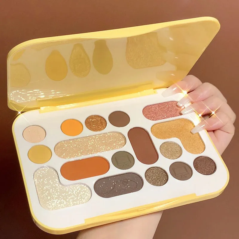 Seventeen color keyboard eye shadow MK0048
