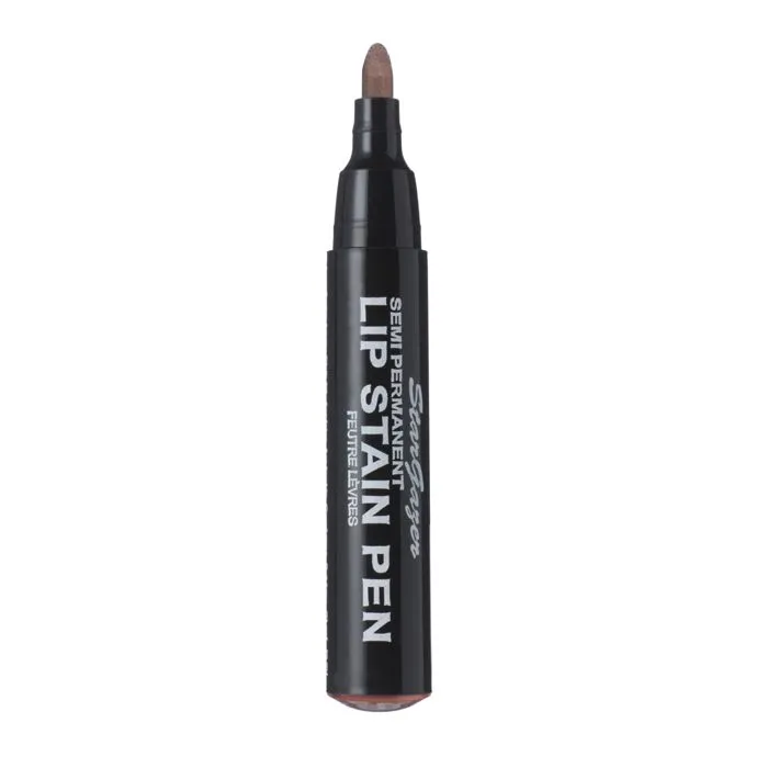Stargazer Semi-Permament Lip Stain Pen, State Art Water Based, Alcohol and Paraben Free, Vegan Cruelty Free Formula That Lasts Up To 24Hrs, The Matte Waterproof Lip Color Giving Superb Coverage and Color, 0.08 fl. oz.