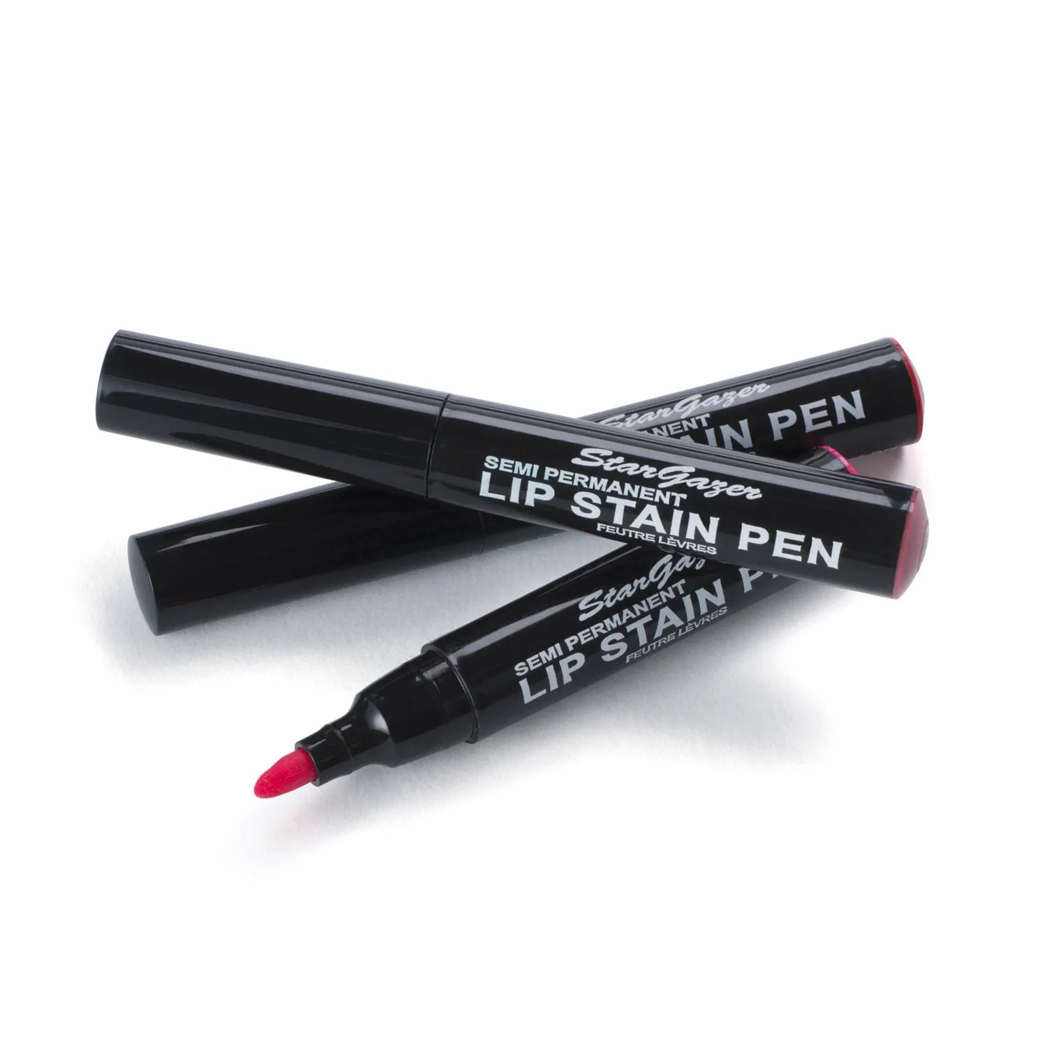 Stargazer Semi-Permament Lip Stain Pen, State Art Water Based, Alcohol and Paraben Free, Vegan Cruelty Free Formula That Lasts Up To 24Hrs, The Matte Waterproof Lip Color Giving Superb Coverage and Color, 0.08 fl. oz.