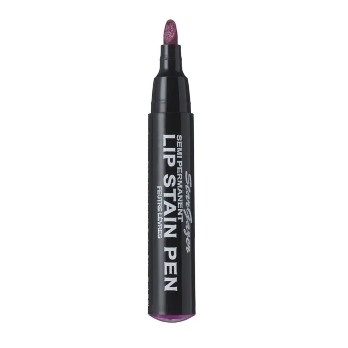 Stargazer Semi-Permament Lip Stain Pen, State Art Water Based, Alcohol and Paraben Free, Vegan Cruelty Free Formula That Lasts Up To 24Hrs, The Matte Waterproof Lip Color Giving Superb Coverage and Color, 0.08 fl. oz.
