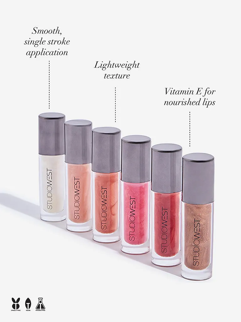 Studiowest Juicy Shot Plumping Tint- Dainty S-01 Silver Lip Gloss - 4 ml