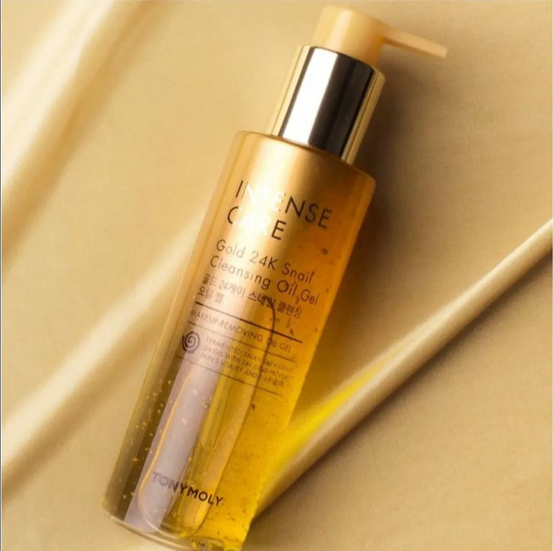 TONYMOLY intense care gold 24k snail cleansing oil gel
