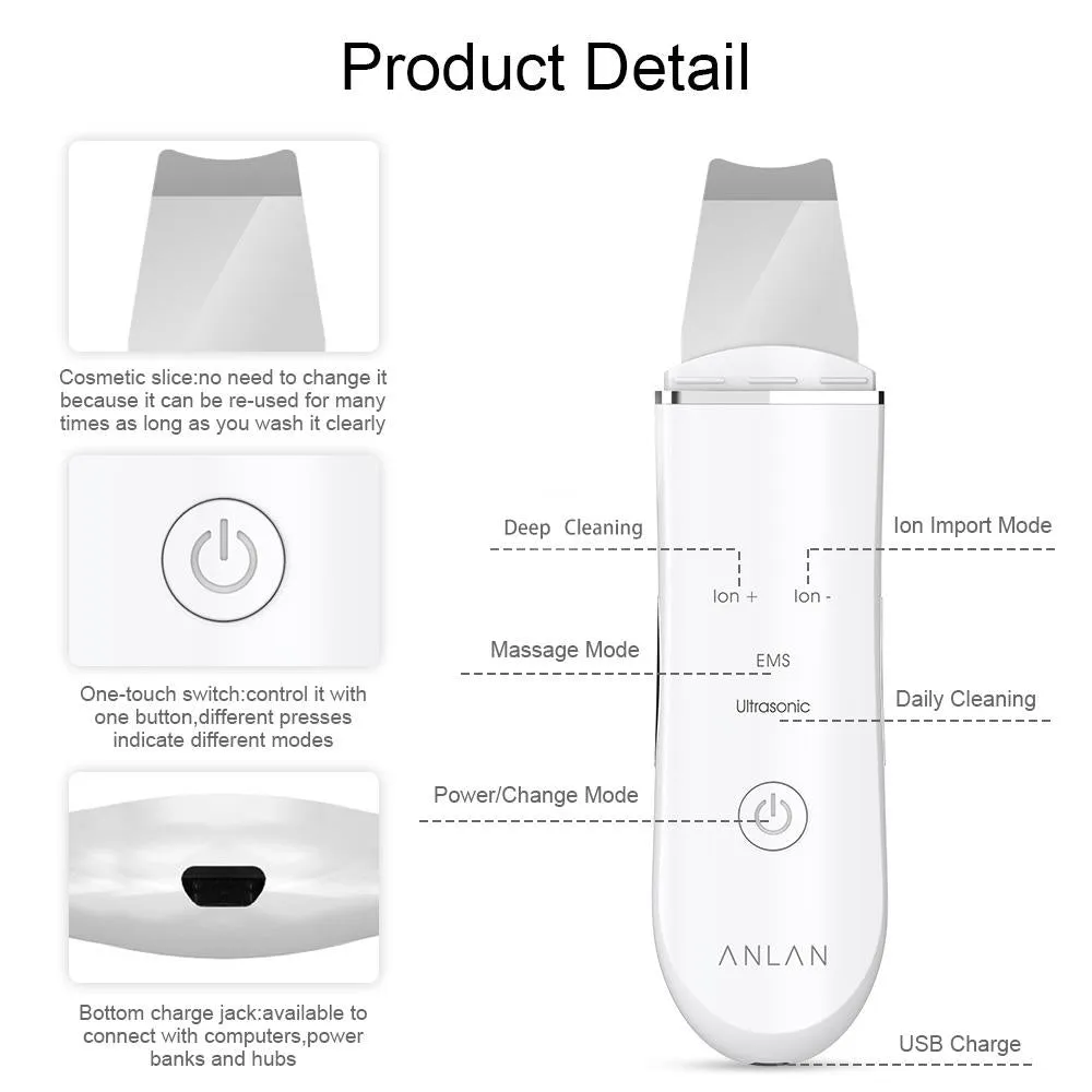 Ultrasonic Skin Cleaning Tool
