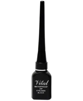 Vital Makeup Waterproof Dip Eyeliner Black