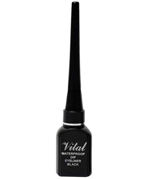 Vital Makeup Waterproof Dip Eyeliner Black
